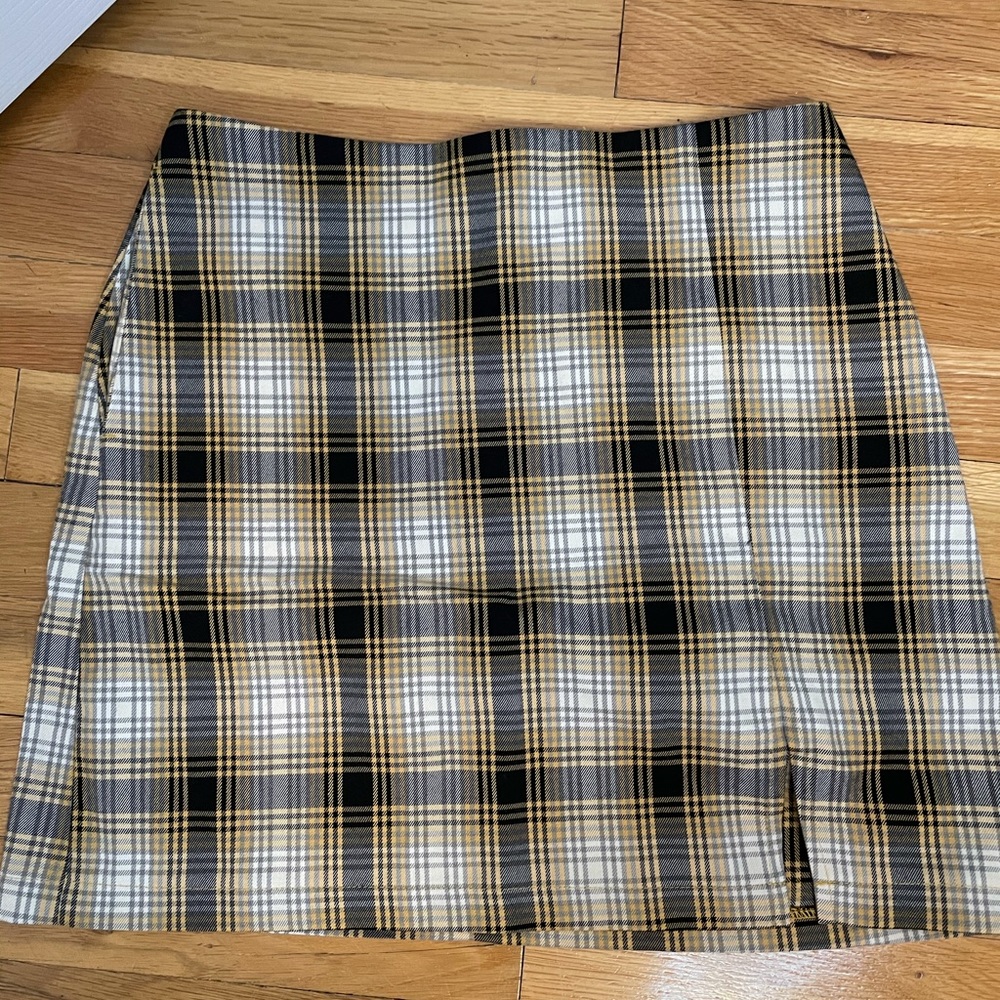 Urban outfitters mini plaid skirt